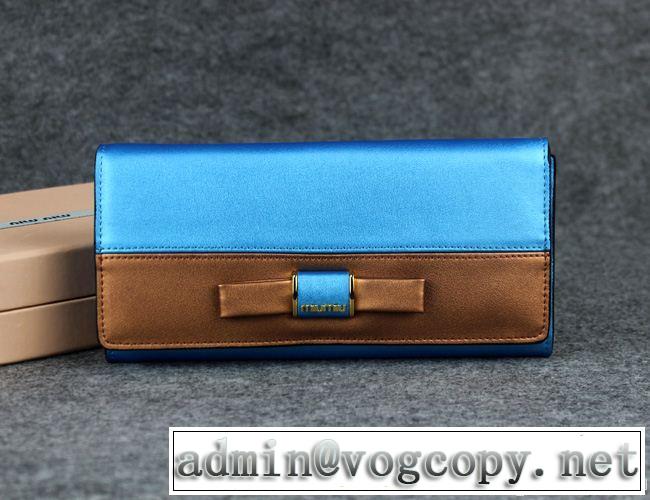 2014秋冬 大人気！ miumiu ミュウミュウ レディース長財布