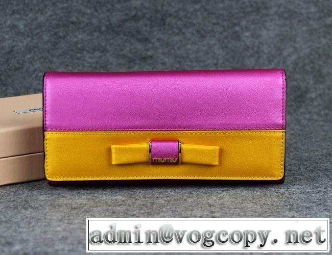 2014秋冬 miumiu ミュウミュウ 最旬アイテム レディース長財布
