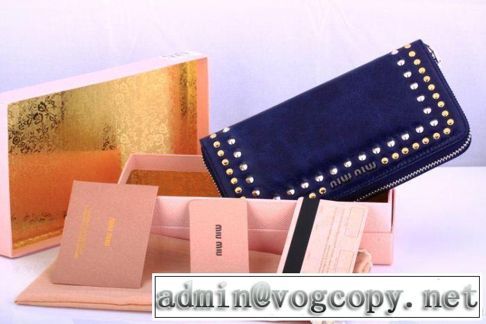 2014秋冬 miumiu ミュウミュウ 入手困難 レディース長財布