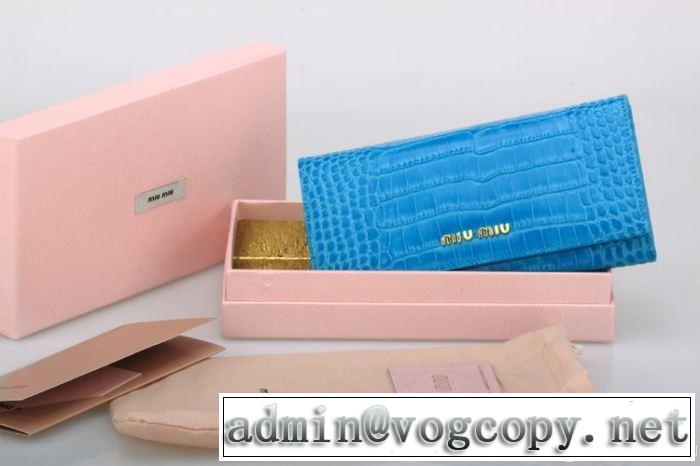 2014秋冬 miumiu ミュウミュウ ◆モデル愛用◆ レディース長財布