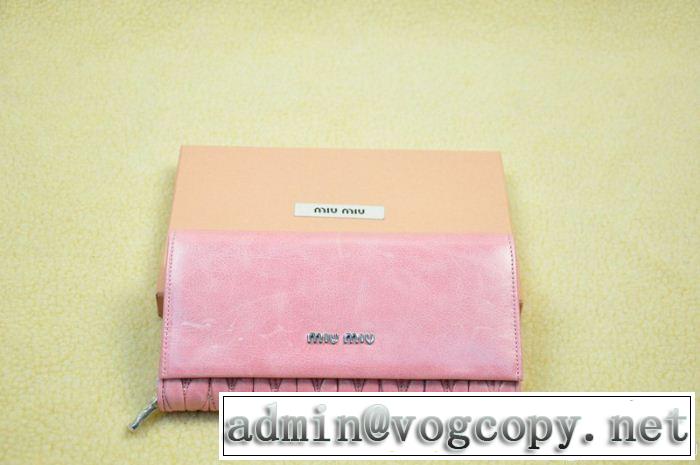 人気商品 2014秋冬 miumiu ミュウミュウ レディース長財布