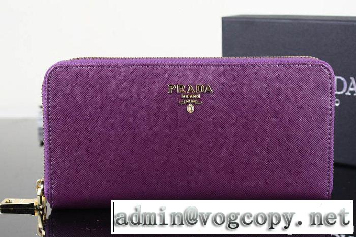 高級感演出 2014 prada プラダース長財布