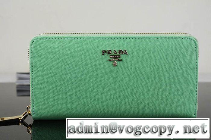 希少 2014 prada プラダース長財布