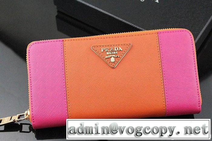 希少 2014 prada プラダース長財布