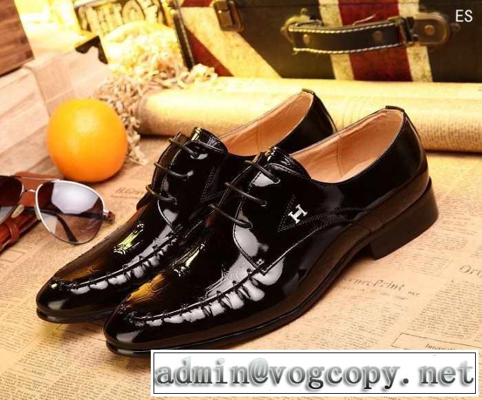～希少 2014春夏 hermes エルメス ビジネスシューズ