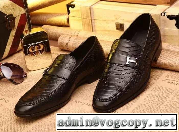 秋冬 2014 hermes エルメス 人気激売れ ビジネスシューズ 2色可選