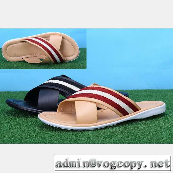 2014春夏 大人気☆new!! bally バリー サンダル 2色可選