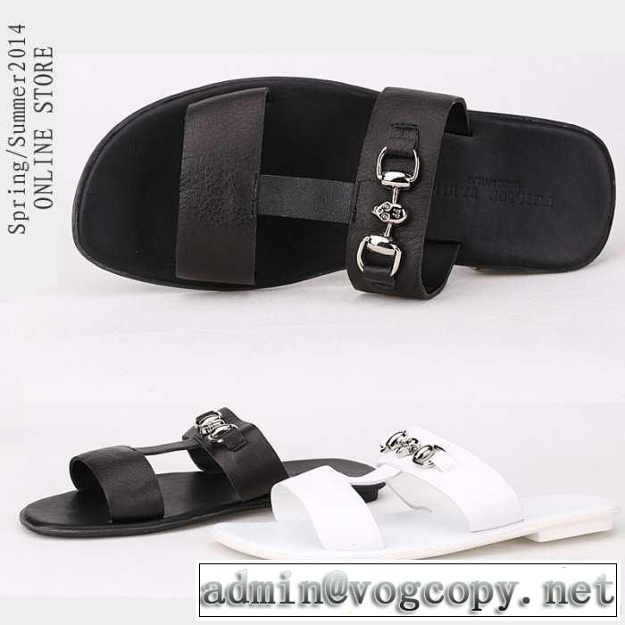2014春夏 philipp plein フィリッププレイン 美品！サンダル 2色可選