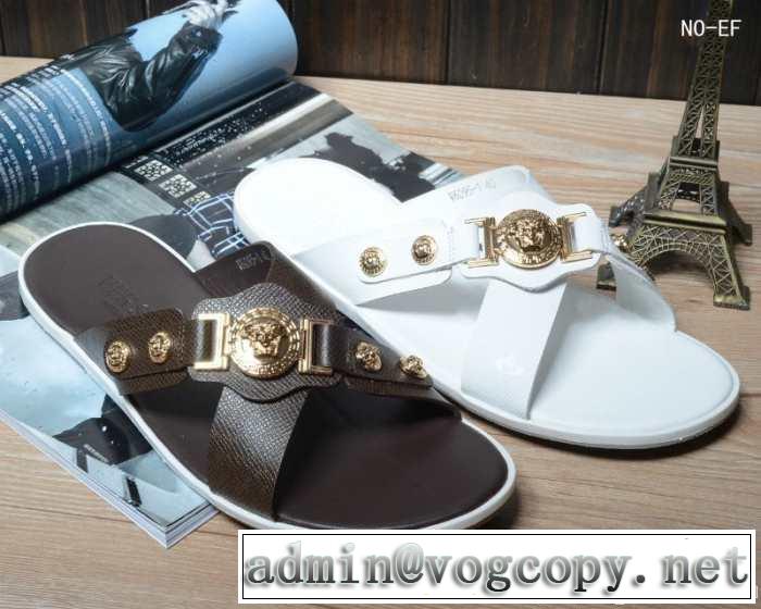 大特価 2014春夏 versace ヴェルサーチ サンダル 2色可選