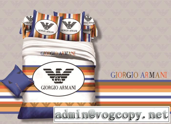 秋冬 armani アルマーニ 2014 人気が爆発 華やか 寝具セット 4点セット