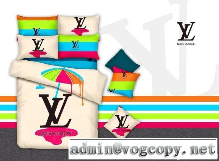 秋冬 louis vuitton ルイ ヴィトン 2014 人気商品 シンプル格調風 寝具セット 4点セット