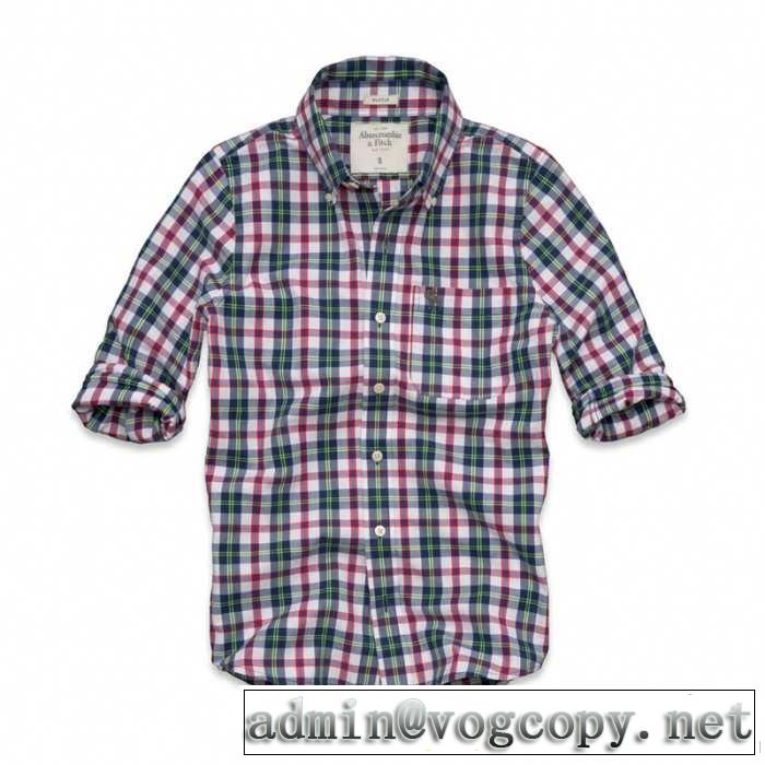 2014秋冬 美品 abercrombie & fitch アバクロンビー&フィッチ 長袖シャツ