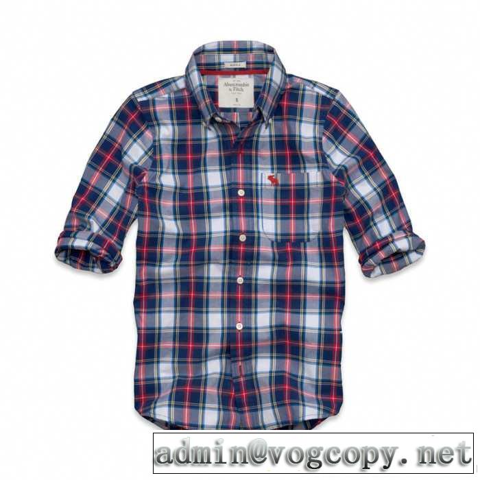 高級感演出 2014秋冬 abercrombie & fitch アバクロンビー&フィッチ 長袖シャツ