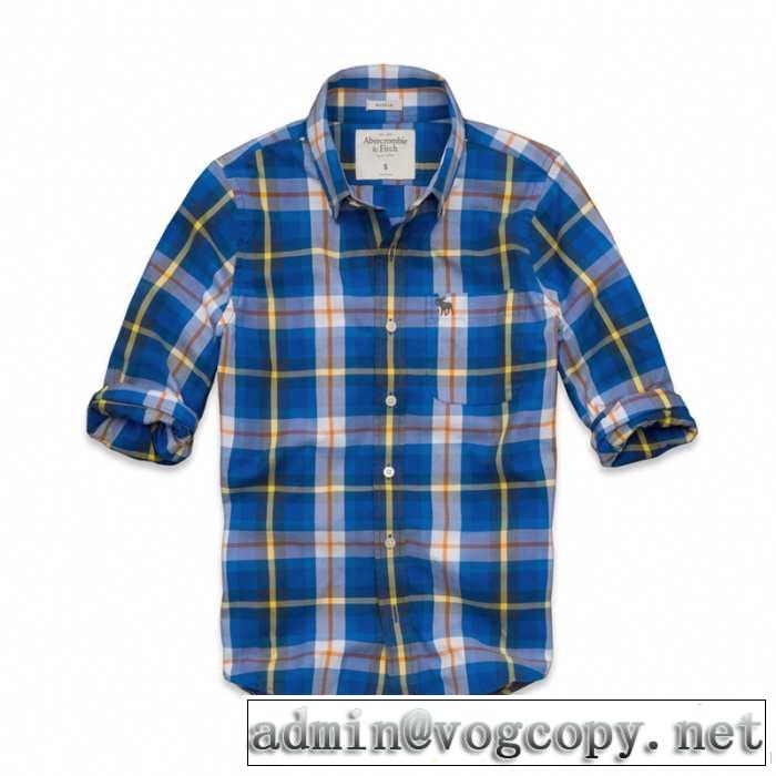 希少 2014秋冬 abercrombie & fitch アバクロンビー&フィッチ 長袖シャツ