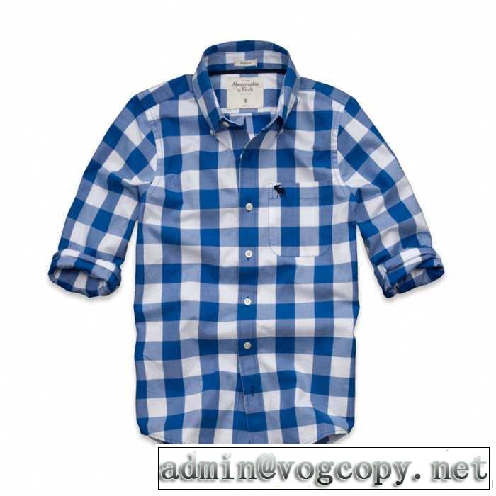 大人のおしゃれに 2014秋冬 abercrombie & fitch アバクロンビー&フィッチ 長袖シャツ