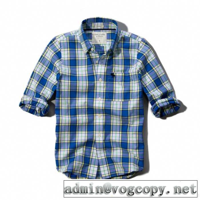 2014秋冬 abercrombie & fitch アバクロンビー&フィッチ 長袖シャツ