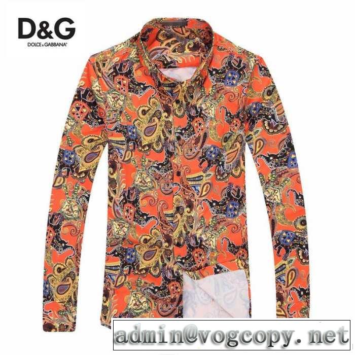 頑丈な素材 2014秋冬dolce&gabbana ドルチェ＆ガッバーナ 長袖シャツ