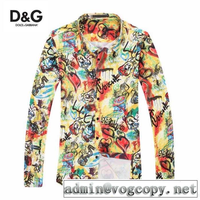 ラグジュアリーな雰囲気をもたらす 2014秋冬 dolce&gabbana ドルチェ＆ガッバーナ 長袖シャツ 消臭抗菌効果がある