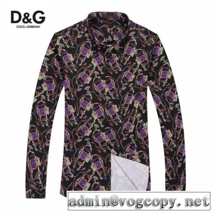 目を引く 2014秋冬 dolce&gabbana ドルチェ＆ガッバーナ 長袖シャツ