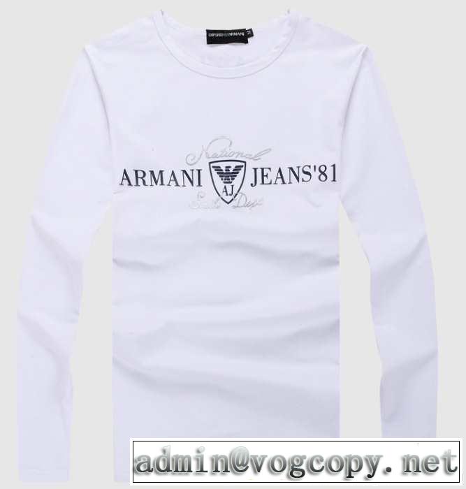 大特価 2014秋冬 armani アルマーニ 長袖tシャツ 4色可選