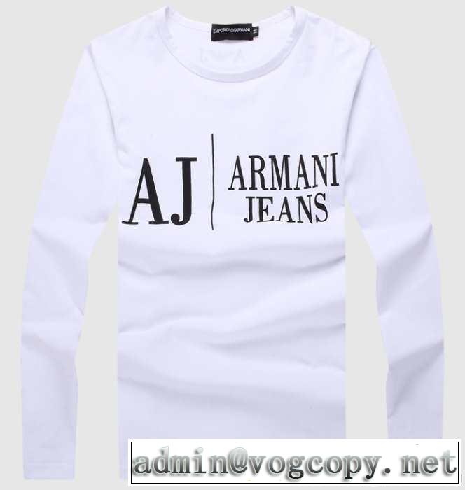 お買得 2014秋冬 armani アルマーニ 長袖tシャツ 4色可選