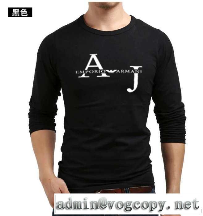 着心地よい 2014秋冬 armani アルマーニ 長袖tシャツ 6色可選