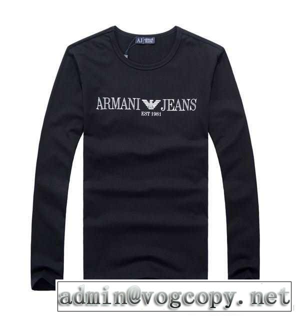 存在感◎ 2014秋冬 armani アルマーニ 長袖tシャツ 5色可選
