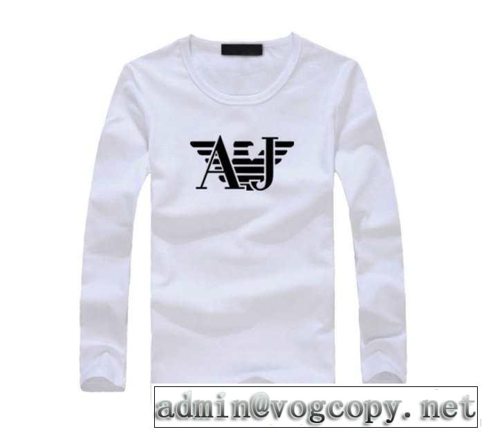 2014秋冬 エレガントな装い armani アルマーニ 長袖tシャツ 6色可選