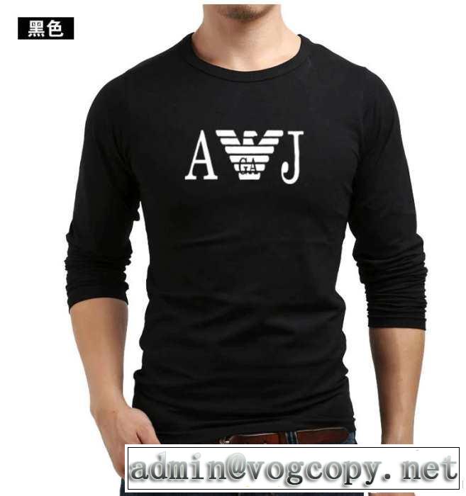 格安！ 2014秋冬 armani アルマーニ 長袖tシャツ 6色可選