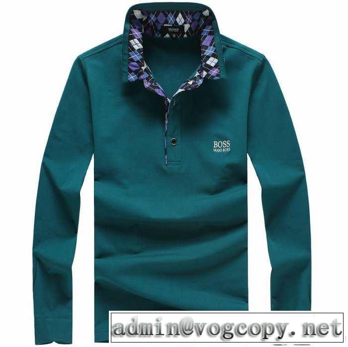 人気商品 2014秋冬 hugo boss ヒューゴボス 長袖tシャツ