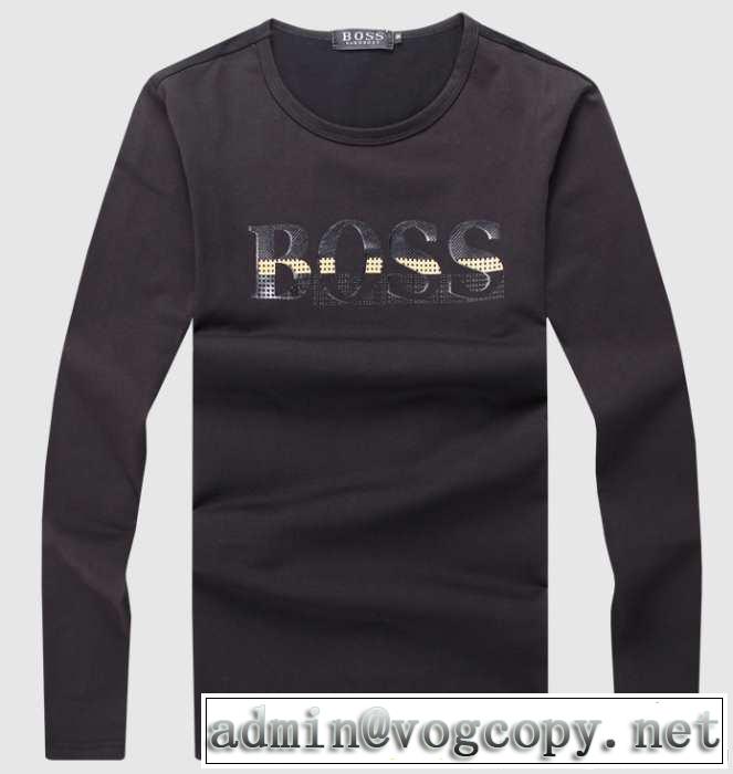 お買得 2014秋冬 hugo boss ヒューゴボス 長袖tシャツ 4色可選