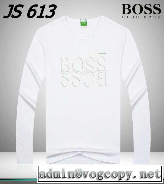2014秋冬 hugo boss ヒューゴボス 人気商品 長袖tシャツ 3色可選