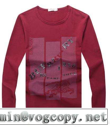 2014秋冬 おしゃれも譲れない burberry バーバリー 長袖tシャツ 4色可選
