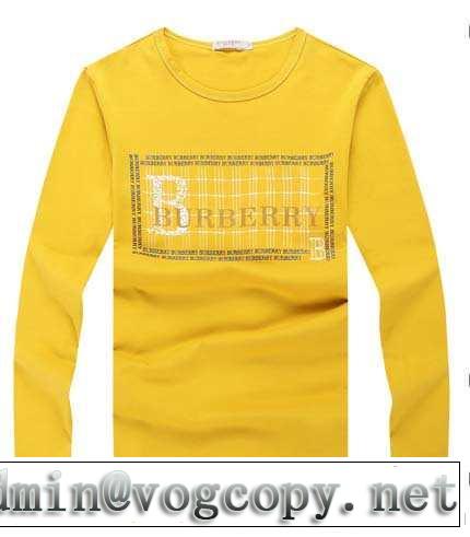 美品！ 2014秋冬 burberry バーバリー 長袖tシャツ 4色可選
