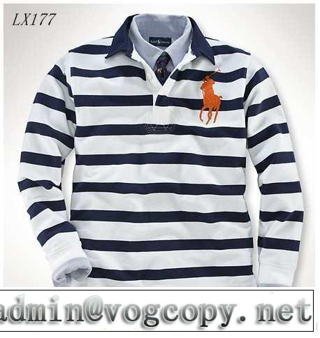 2014秋冬 スタイリッシュ感 polo ralph lauren ポロ ラルフローレン 長袖ポロシャツ 3色可選