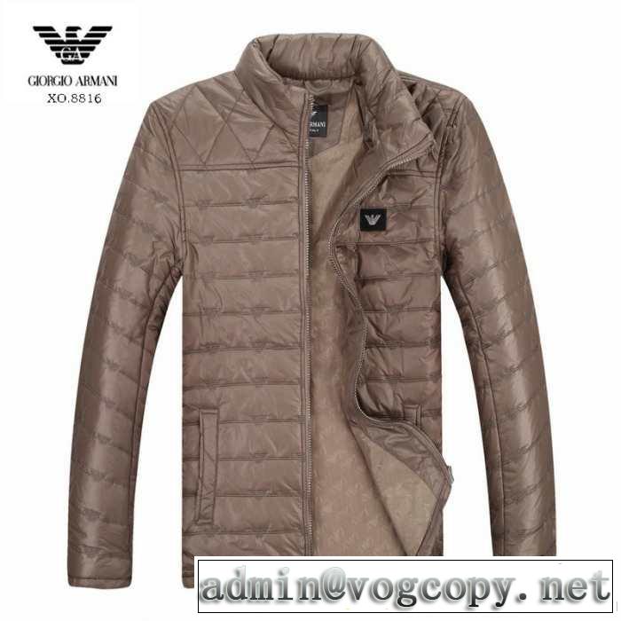 ～希少 2014秋冬 armani アルマーニ 綿入れ 3色可選