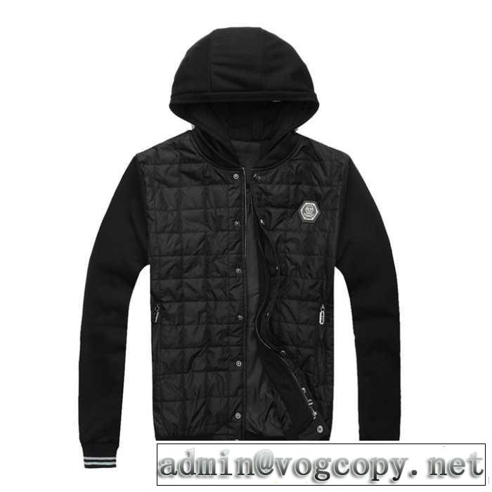 2014秋冬 防寒具としての機能もバッチリ philipp plein フィリッププレイン ダウンジャケット 2色可選