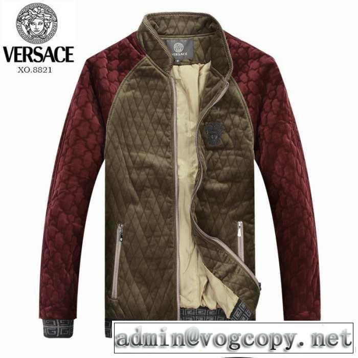 売れ筋 2014秋冬 versace ヴェルサーチ 綿入れ 3色可選 すっきり着膨れしない