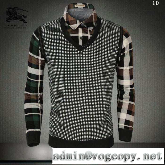 大特価 2014秋冬 burberry バーバリー ニットパーカー 2色可選