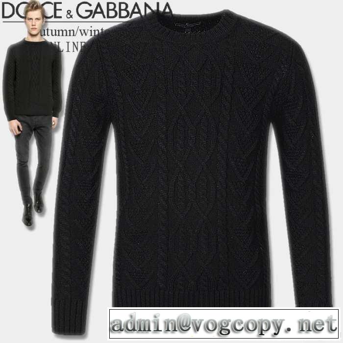 最旬アイテム 2014秋冬 dolce&gabbana dolce&gabbana ドルチェ＆ガッバーナ セーター 3色可選