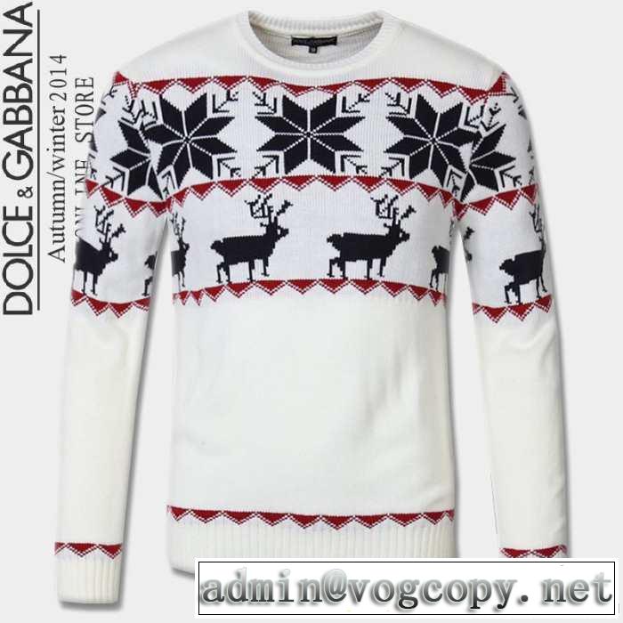 2014秋冬 dolce&gabbana ドルチェ＆ガッバーナ人気商品 セーター 2色可選