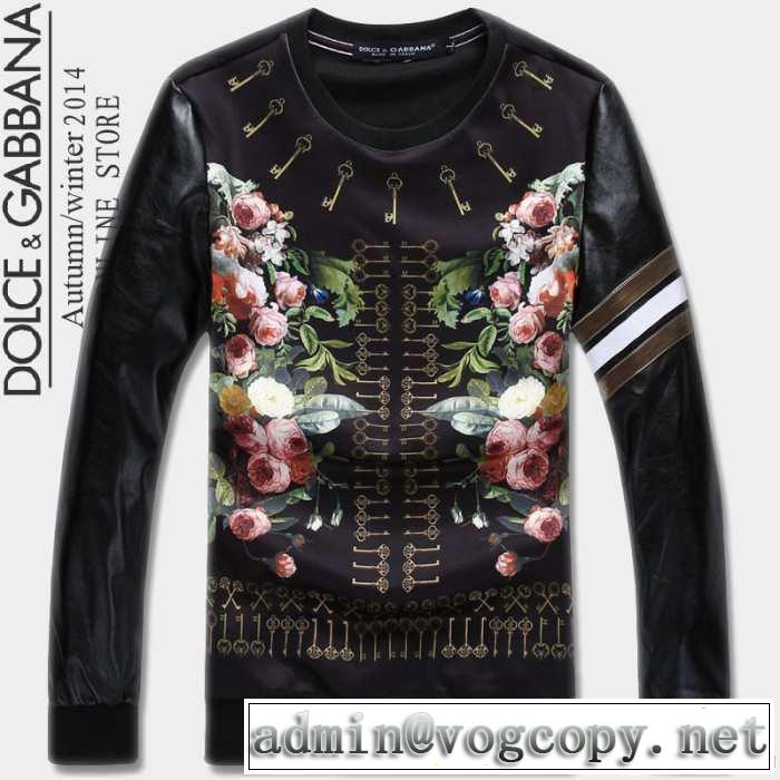 最新作 2014秋冬 dolce&gabbana ドルチェ＆ガッバーナ プリントパーカ