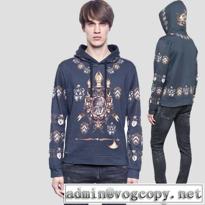 高級感演出 2014秋冬 dolce&gabbana dolce&gabbana ドルチェ＆ガッバーナ パーカー 3色可選