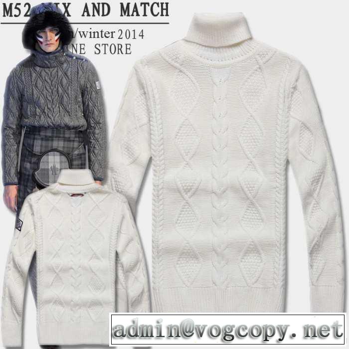 2014秋冬 秋の定番 moncler モンクレール ニットセーター 3色可選