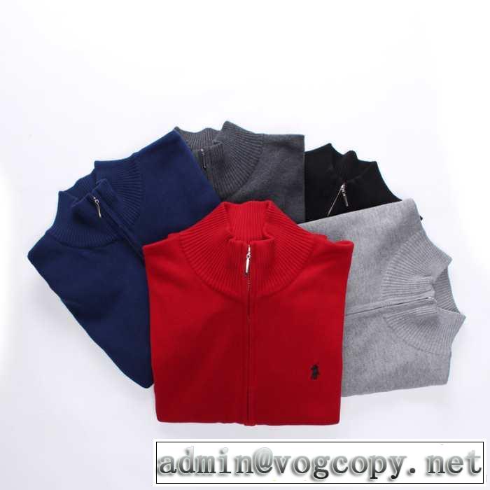 大人気！ 2014秋冬 polo ralph lauren ポロ ラルフローレン パーカーニットカーディガン 6色可選