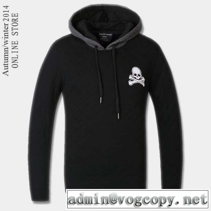美品！ 2014秋冬 philipp plein フィリッププレイン パーカー 4色可選