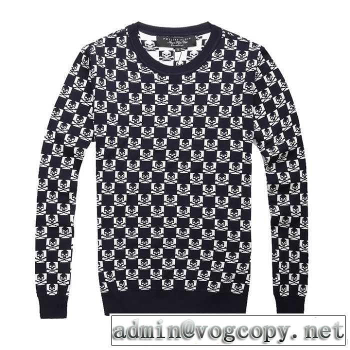 大好評 2014秋冬 philipp plein フィリッププレイン セーター 数に限りがある 2色可選