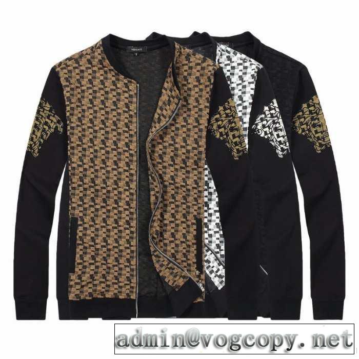 大特価 2014秋冬 versace ヴェルサーチ スタジアムジャンパー 3色可選