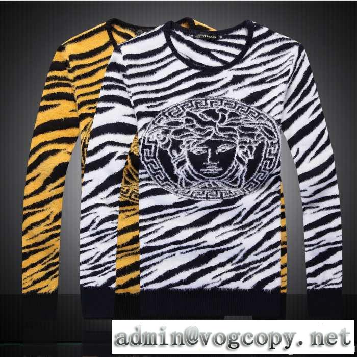 ◆モデル愛用◆ 2014秋冬 versace ヴェルサーチ セーター 数に限りがある 2色可選