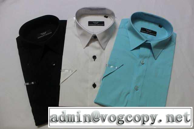 SALE開催 2014春夏 armani アルマーニ 半袖シャツ 3色可選